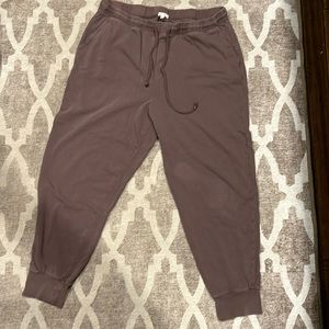 Brown xl sweat pants